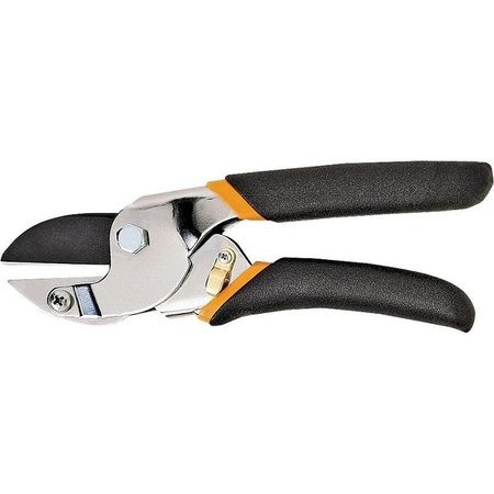 FISKARS 9110 Pruner, 58 in Cutting Capacity, Steel Blade, Anvil Blade, ComfortGrip Handle, 812 in OAL 391091-1013/91105